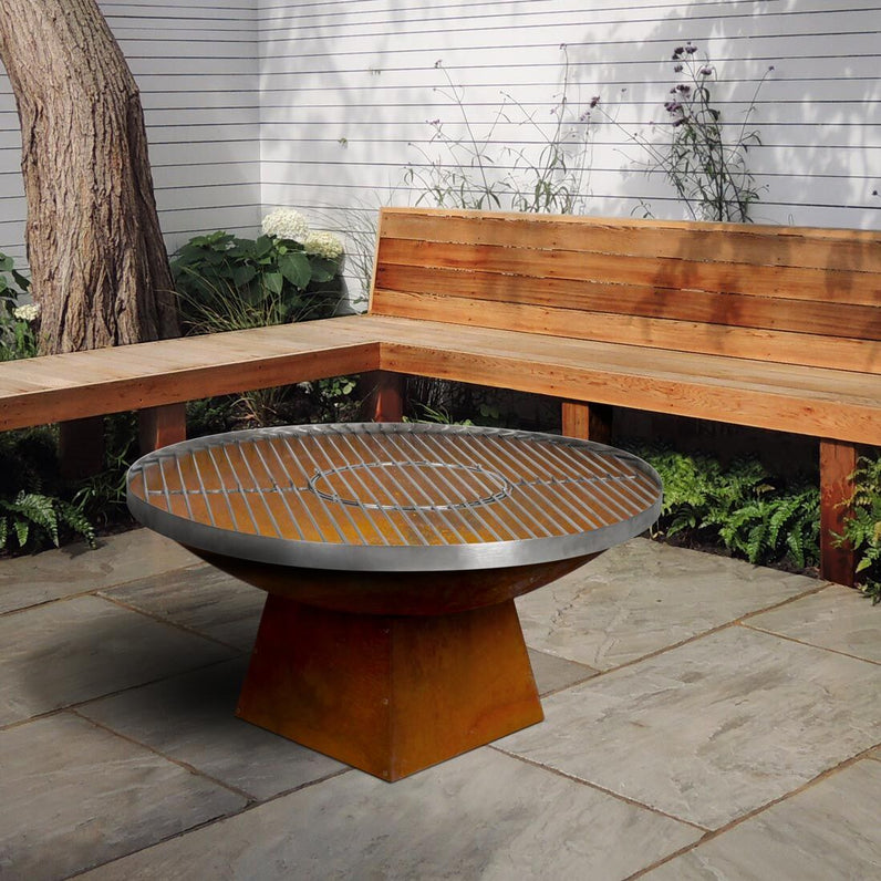 Fire Pit Stainless Steel Grill 80