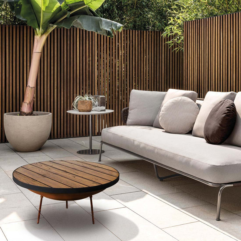 Fire Pit Timber Table 70