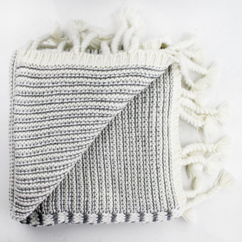 Waffle Knit Throw Blanket