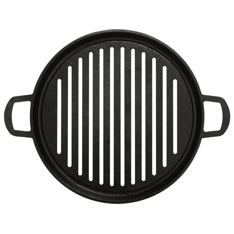 Sahara Fire Pit Cast Iron Grill