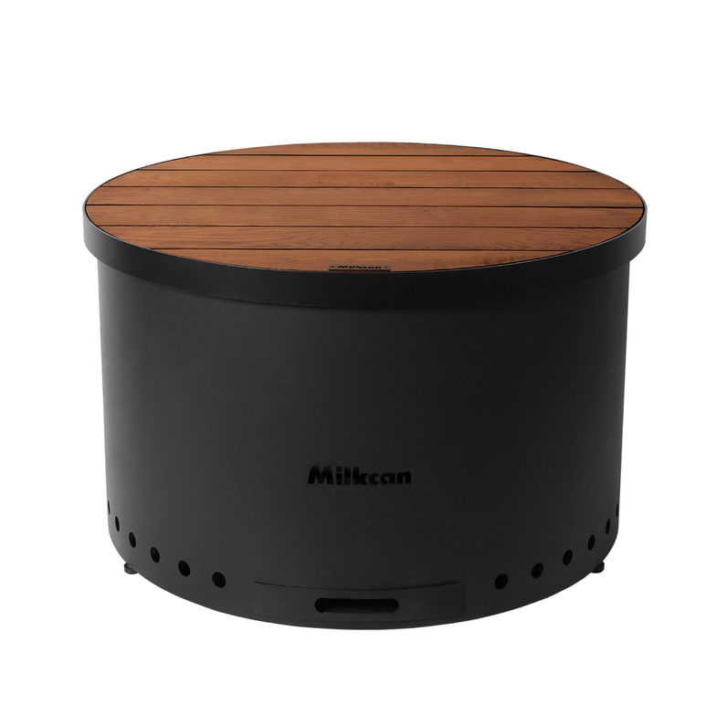 Sahara 70 Black Low Smoke Fire Pit
