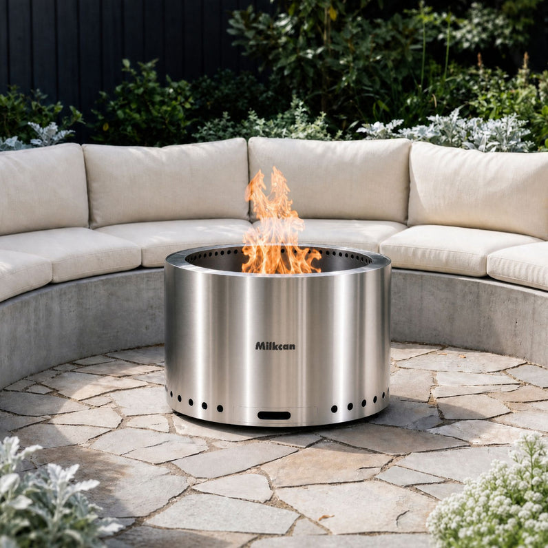 Sahara 70 Stainless Steel Low Smoke Fire Pit