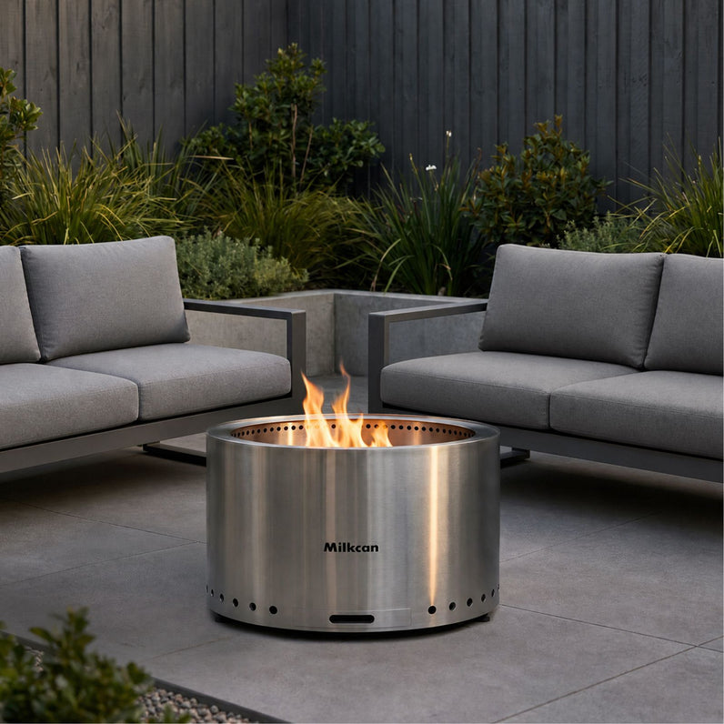 Sahara 70 Stainless Steel Low Smoke Fire Pit