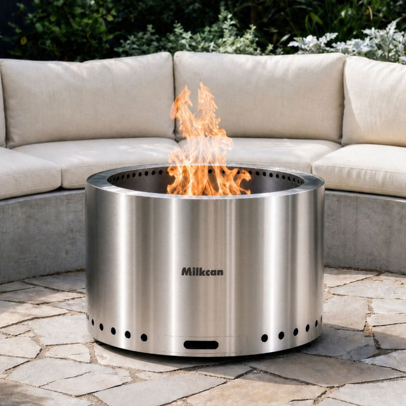 Sahara 70 Stainless Steel Low Smoke Fire Pit