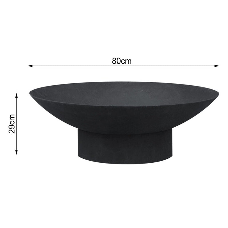 Tucson 80 Black Fire Pit