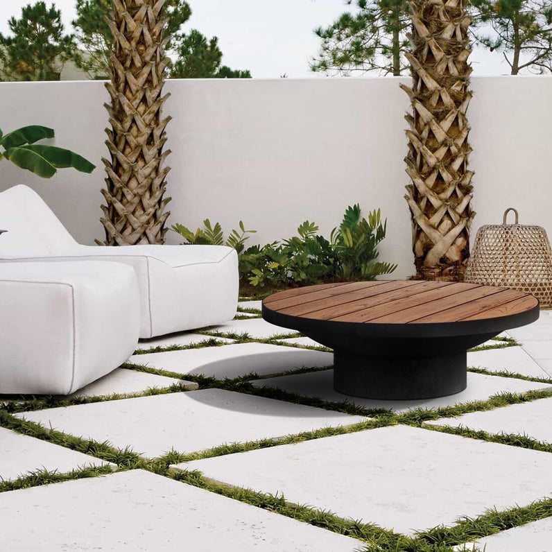 Fire Pit Timber Table 80