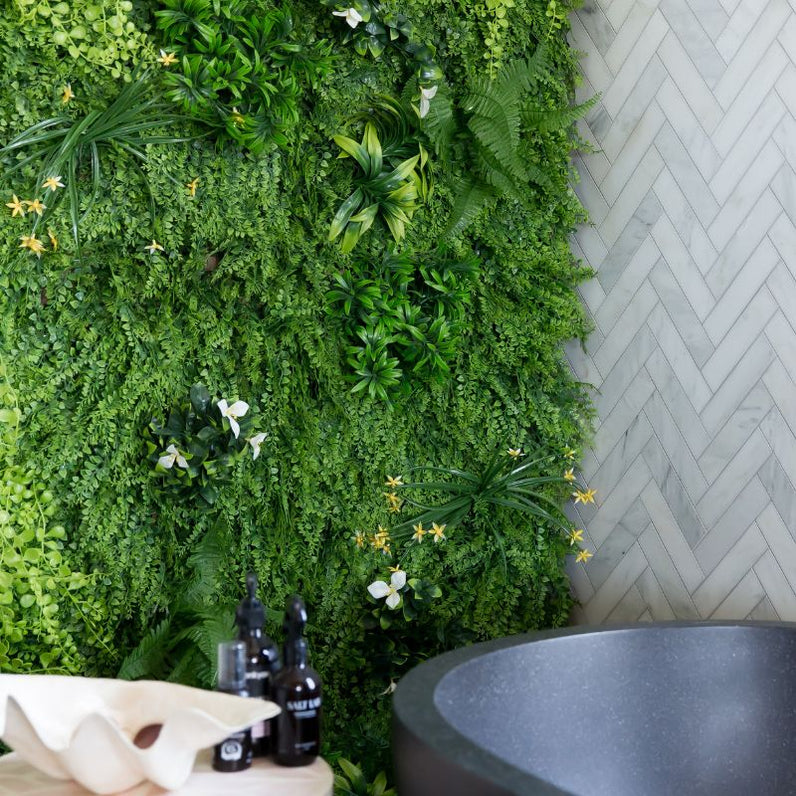 Yellow Orchid 100cm Vertical Garden