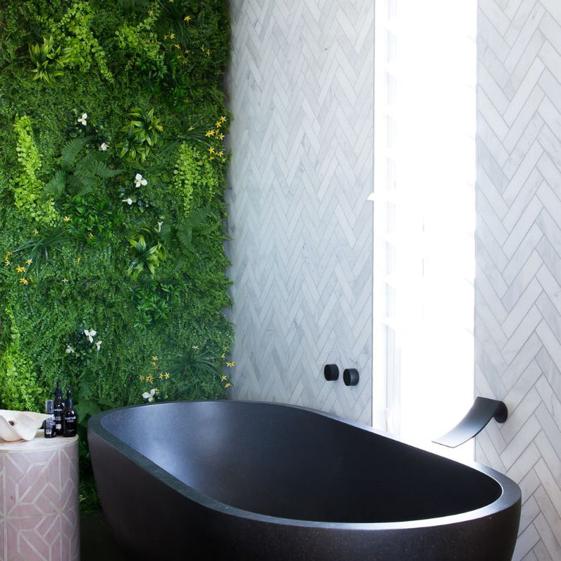 Yellow Orchid 100cm Vertical Garden