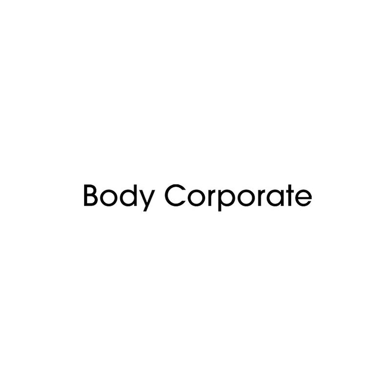 Body Corporate Vinyl Decal for Letterbox