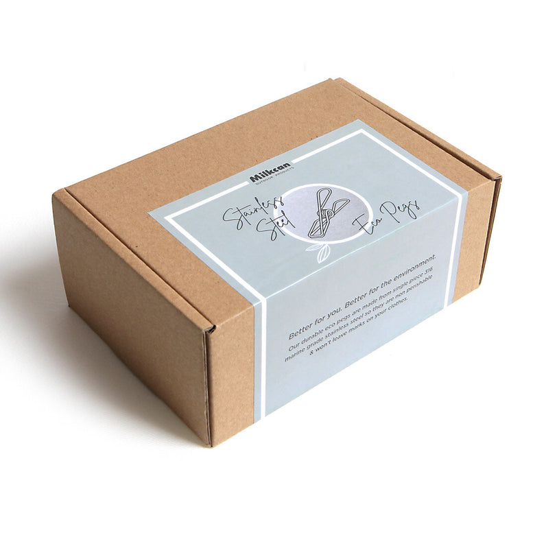 Stainless Steel Eco Pegs - Silver