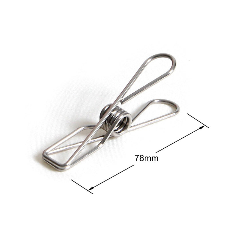 Stainless Steel Eco Pegs - Silver