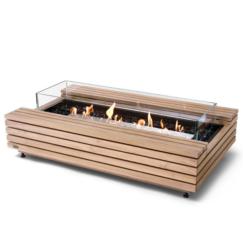 Cosmo 50 Ethanol Fire Table - Teak