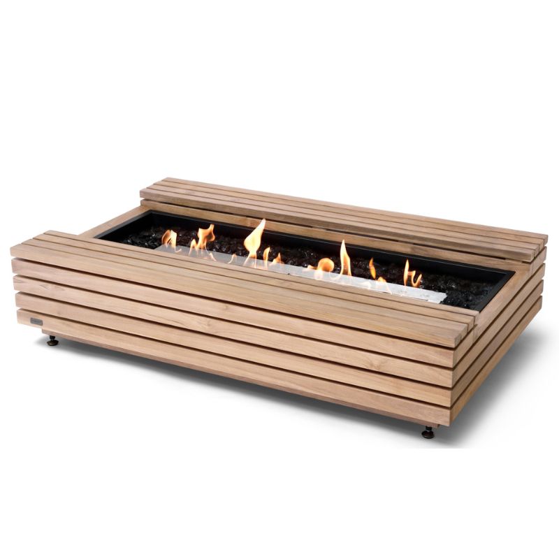 Cosmo 50 Ethanol Fire Table - Teak