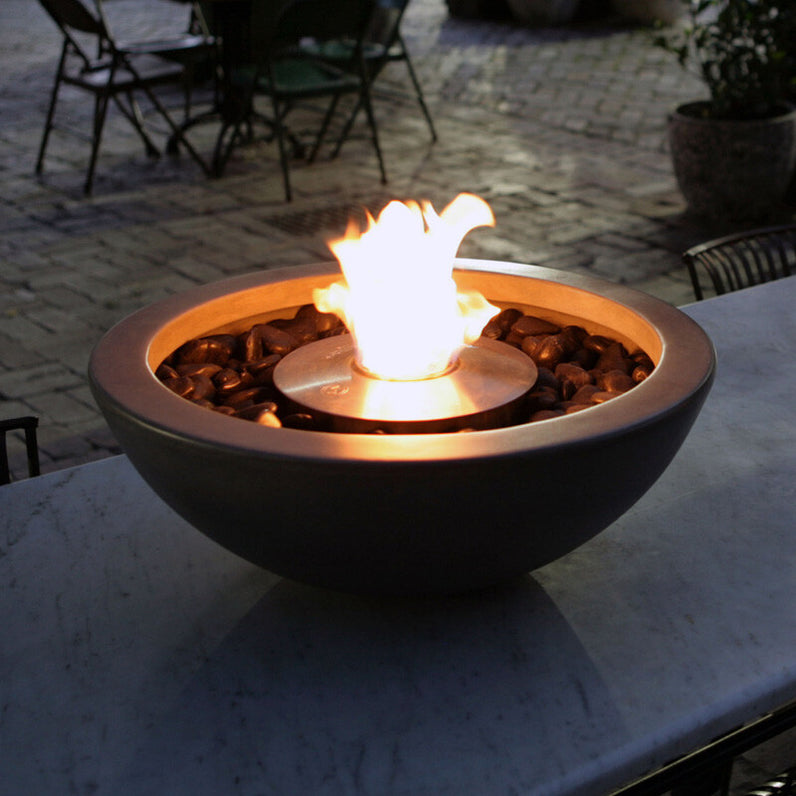 Mix 600 Ethanol Fire Pit - Bone