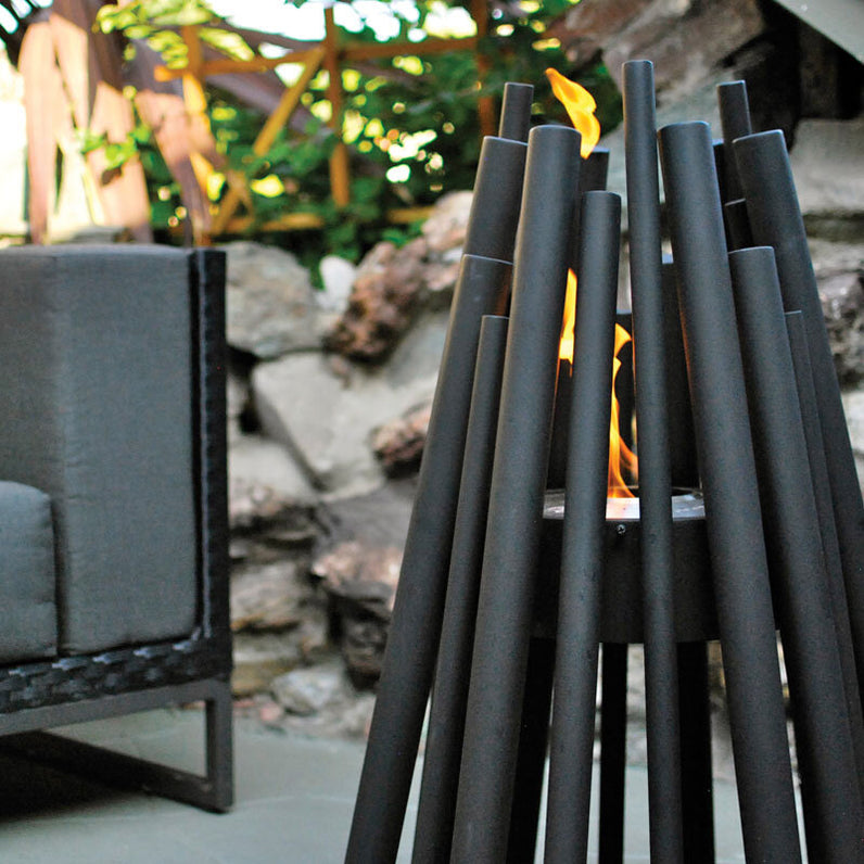 Stix Ethanol Fire Pit - Black