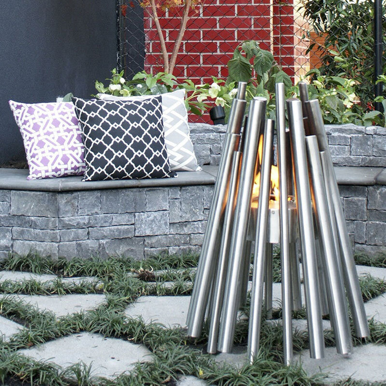 Stix Ethanol Fire Pit - Stainless Steel