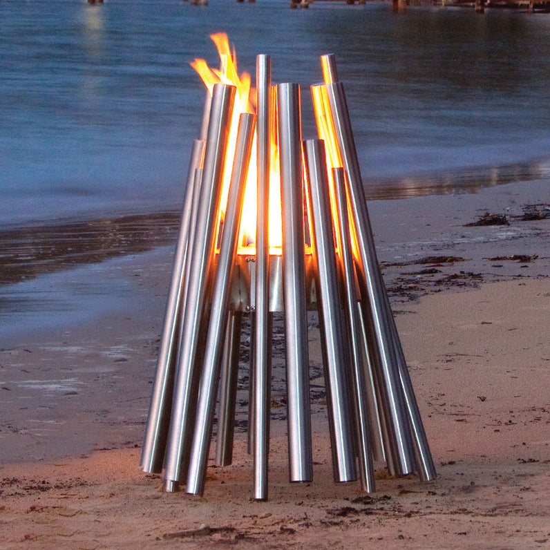 Stix Ethanol Fire Pit - Stainless Steel