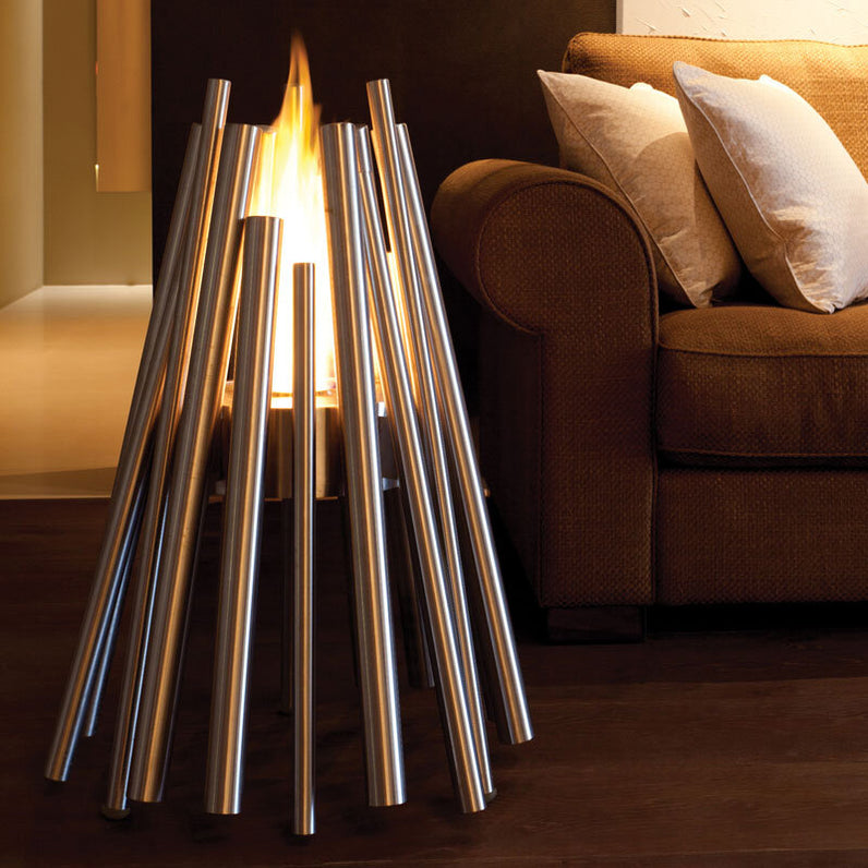 Stix Ethanol Fire Pit - Stainless Steel
