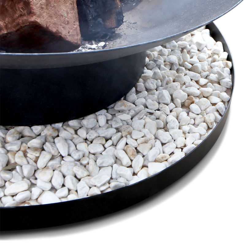 Fire Pit Under Tray 80