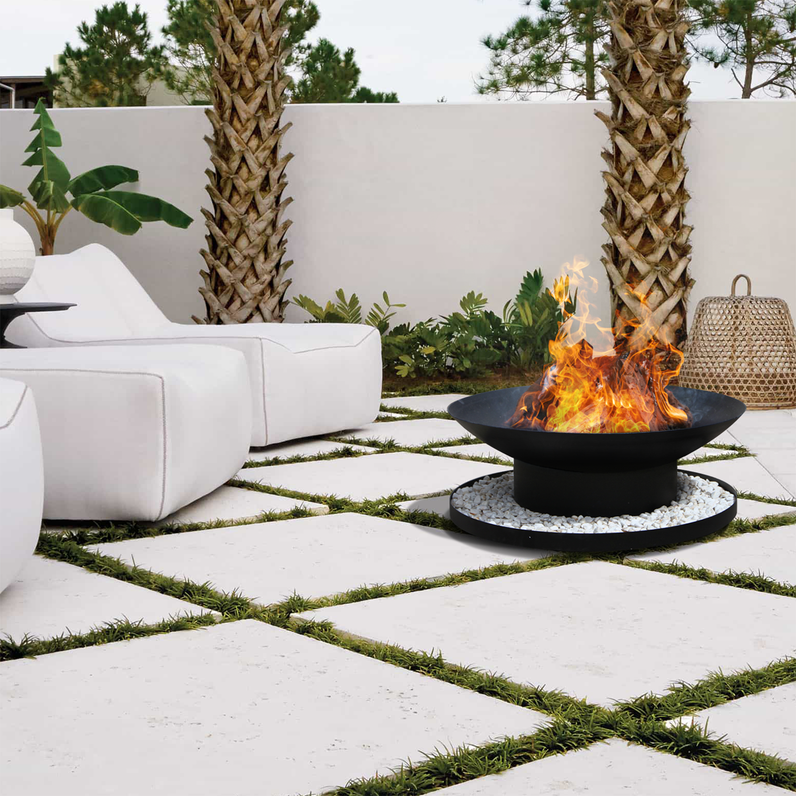 Fire Pit Under Tray 80