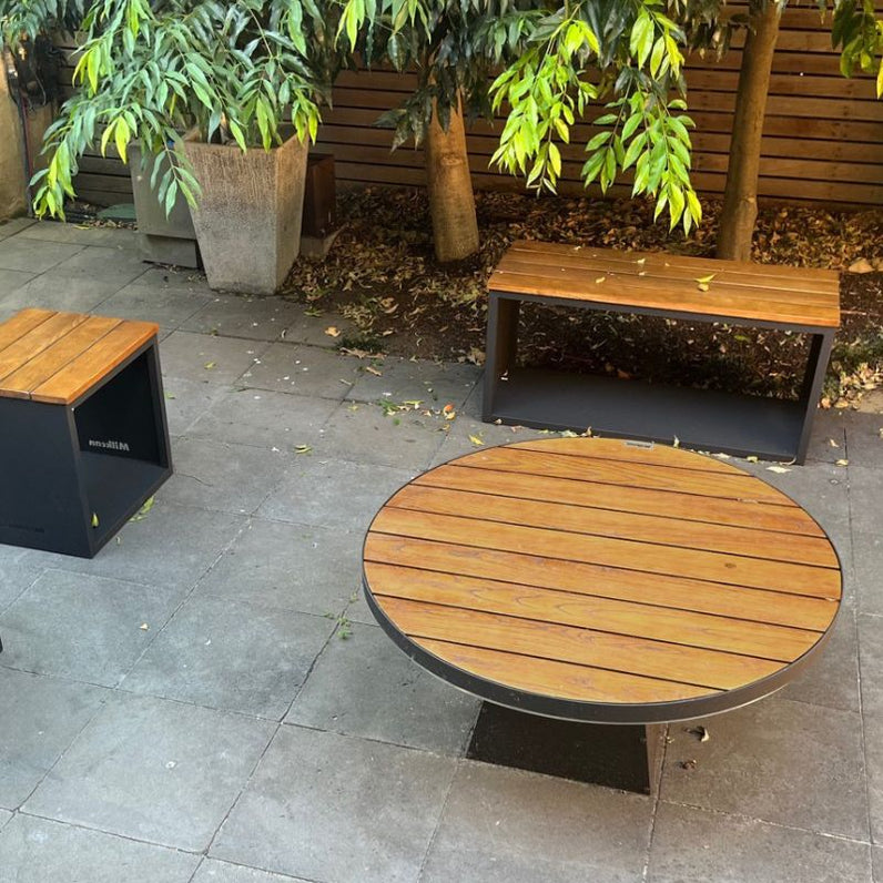 Firewood Storage Stool