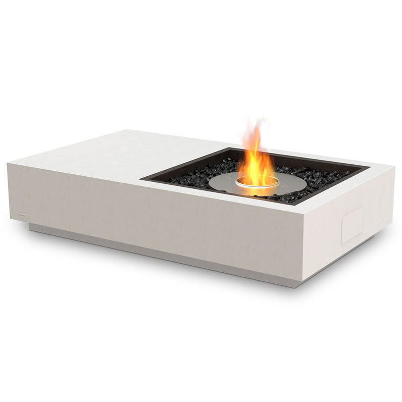 Manhattan Ethanol Fire Table - Bone