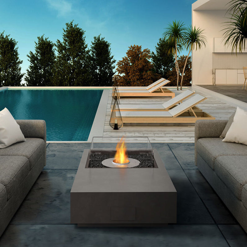 Manhattan Ethanol Fire Table - Natural