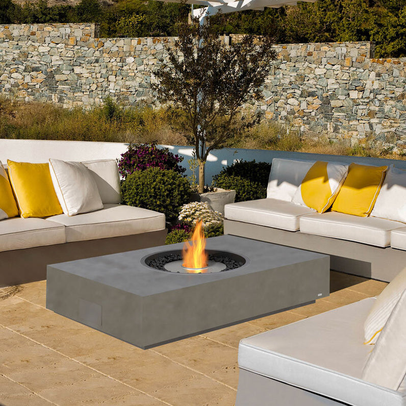 Martini Ethanol Fire Table - Natural