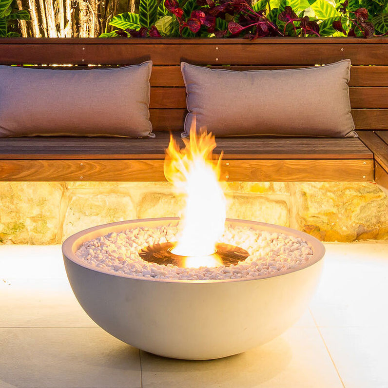 Mix 850 Ethanol Fire Pit - Bone