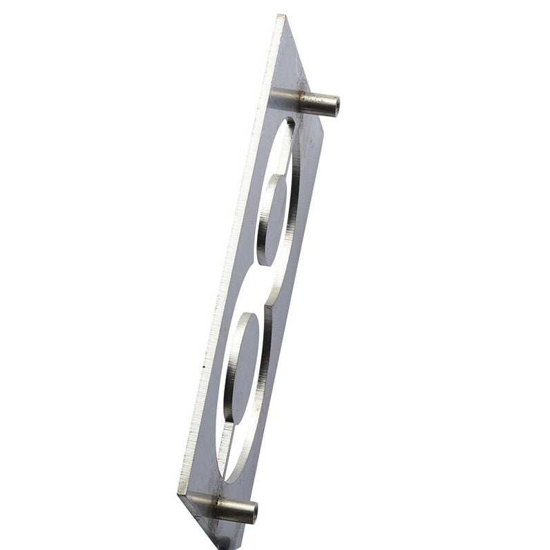 Stud Mount Negative House Numbers 150mm