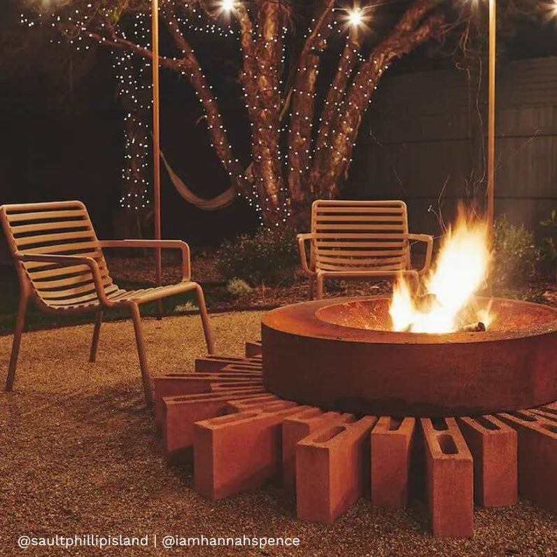 Montana 100 Rust Fire Pit