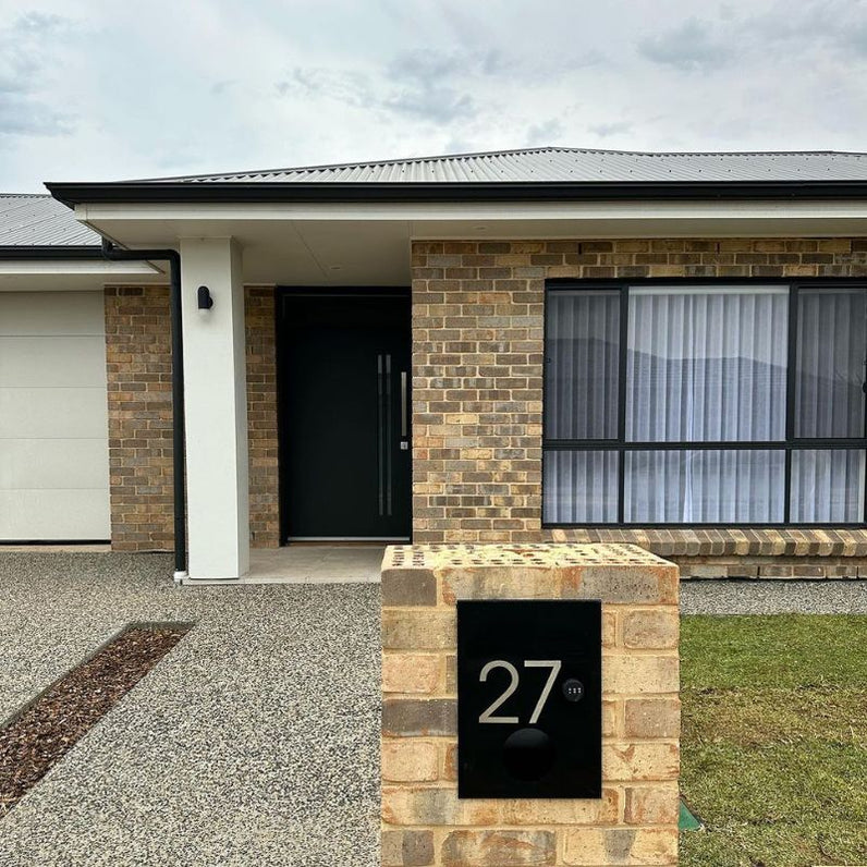 Monza Parcel Brick Front Open Letterbox