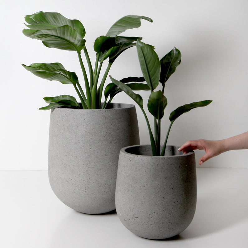 Laguna Plant Pot - Grey Terrazzo