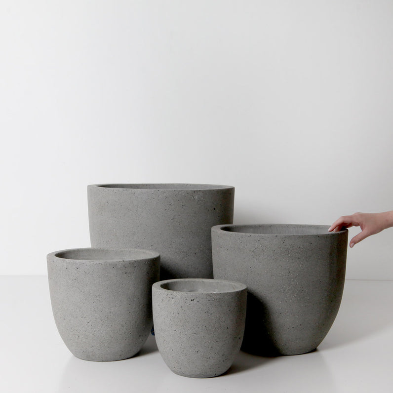 Rio Plant Pot - Grey Terrazzo