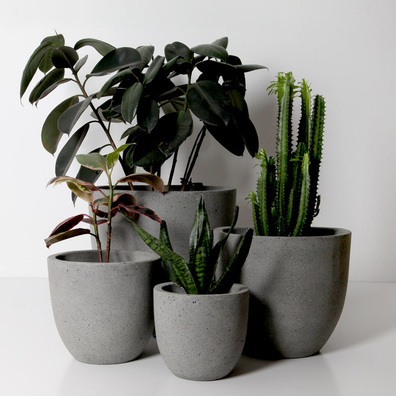 Rio Plant Pot - Grey Terrazzo