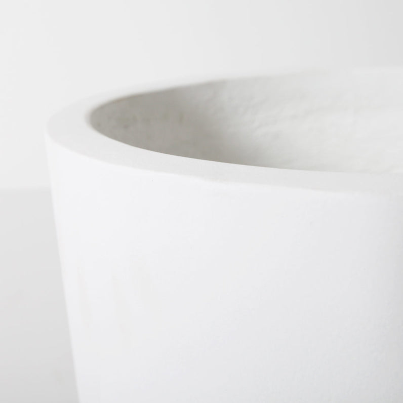 Santorini Plant Pot - White