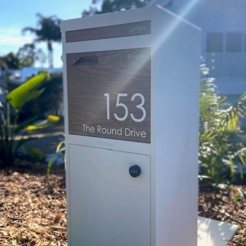 Custom Address Decal Sticker - Large