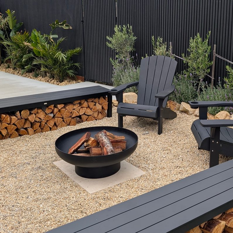 Phoenix 80 Black Fire Pit
