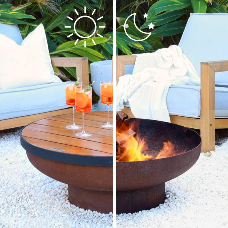 Phoenix 80 Rust Fire Pit