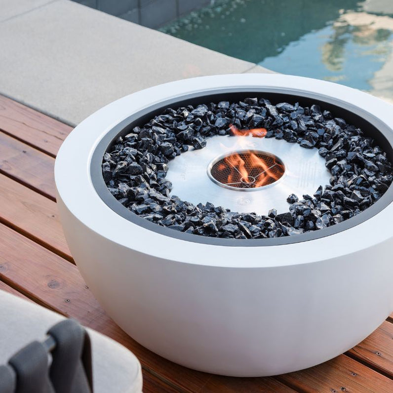 Pod 30 Ethanol Fire Pit - Bone