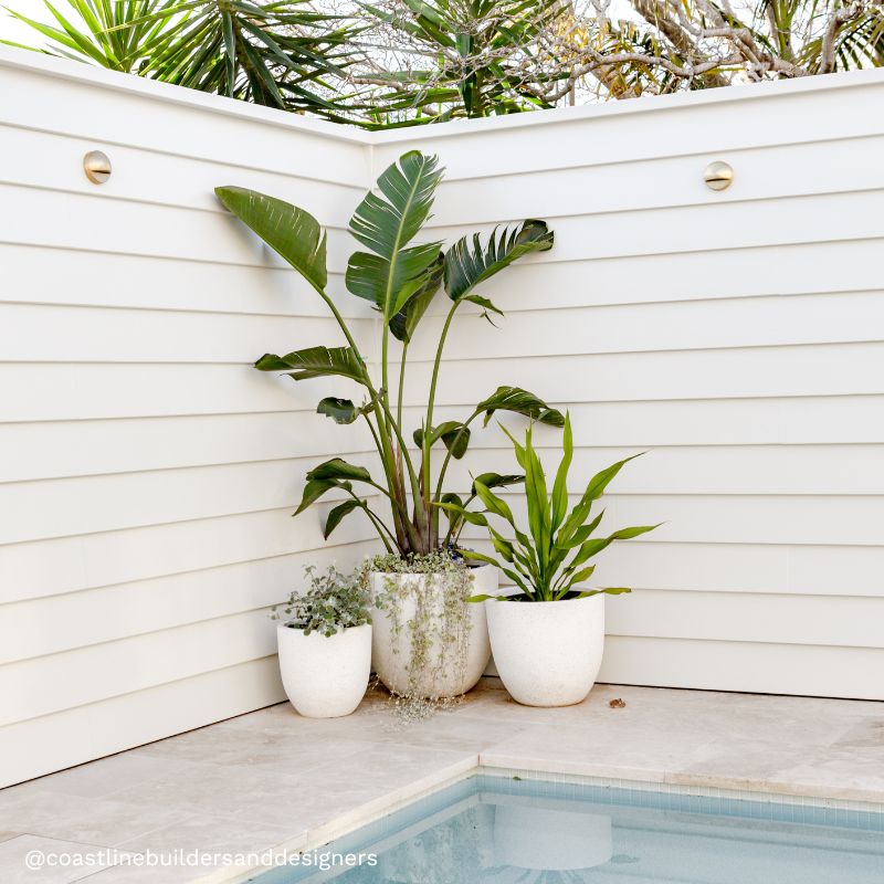 Rio Plant Pot - White Terrazzo