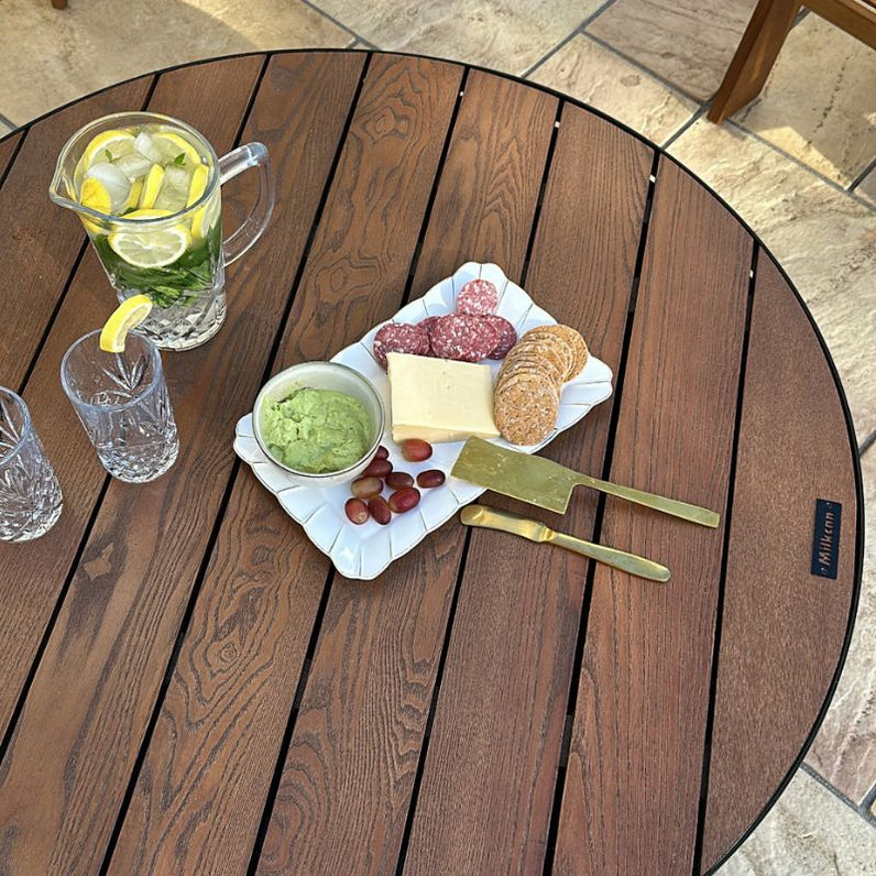 Fire Pit Timber Table 90