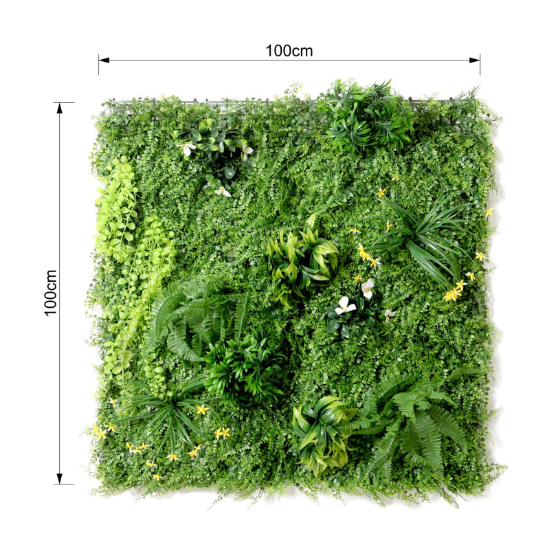 Yellow Orchid 100cm Vertical Garden