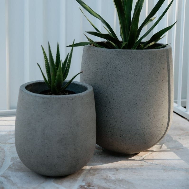 Laguna Plant Pot - Grey Terrazzo