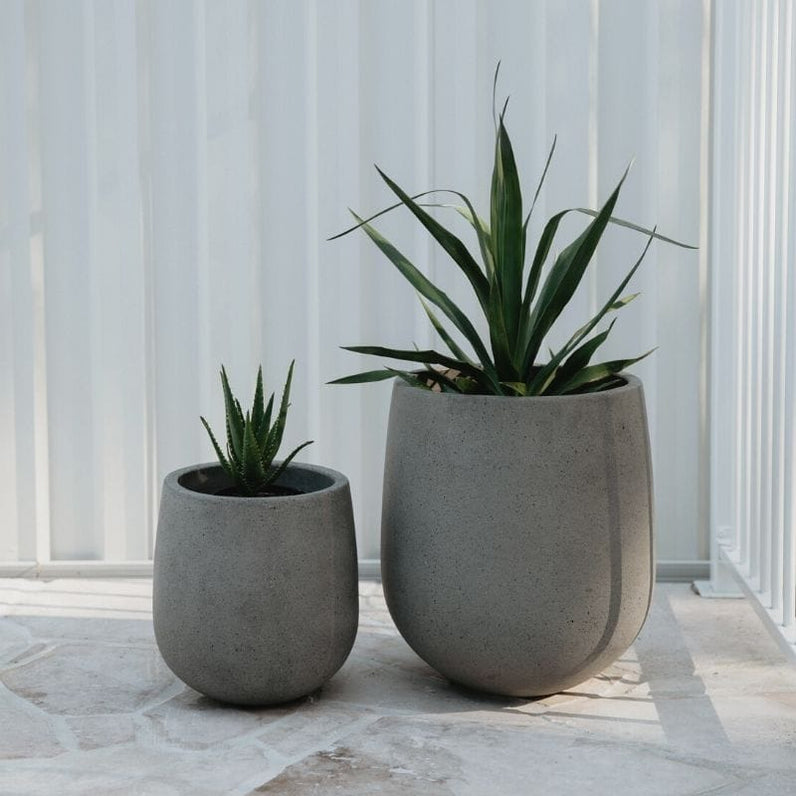 Laguna Plant Pot - Grey Terrazzo
