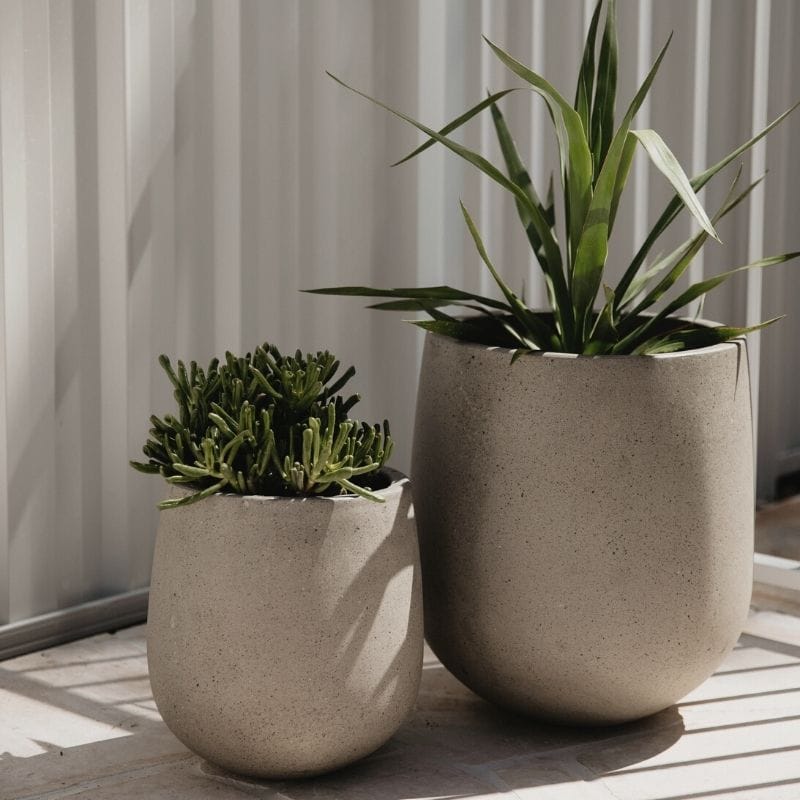 Laguna Plant Pot - Grey Terrazzo