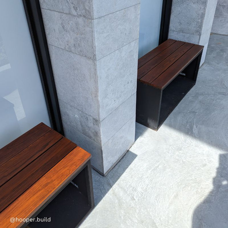 Firewood Storage Seat