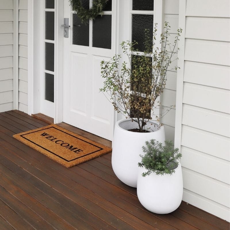 Malibu Plant Pot - White