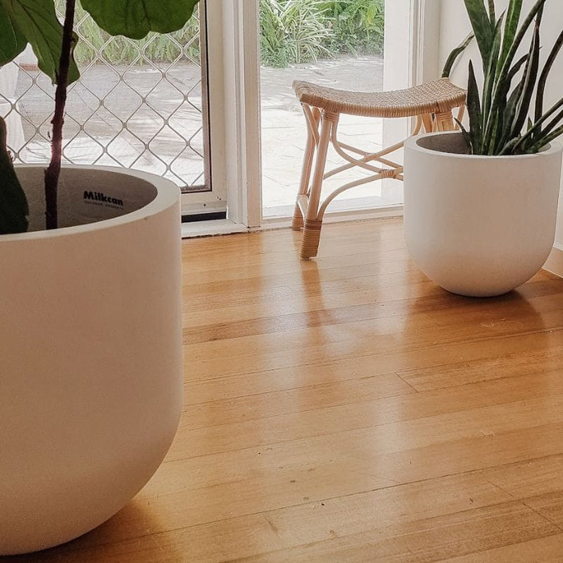 Santorini Plant Pot - White