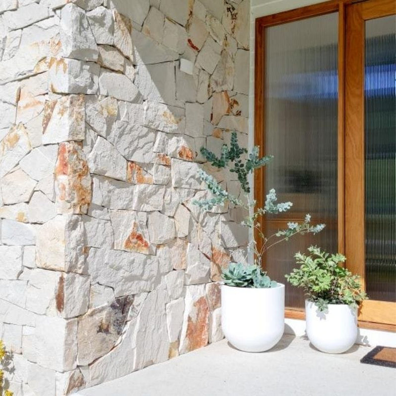 Santorini Plant Pot - White